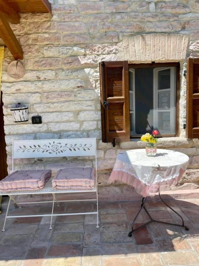 B&B Il Poggetto Serra Sant'Abbondio ภายนอก รูปภาพ