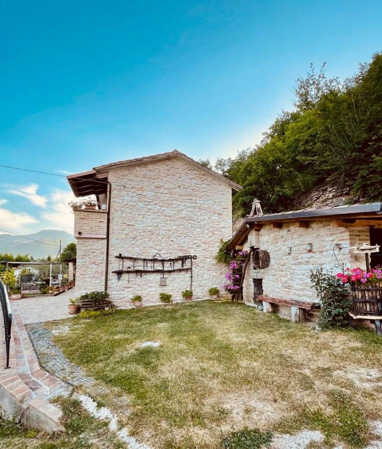 B&B Il Poggetto Serra Sant'Abbondio ภายนอก รูปภาพ