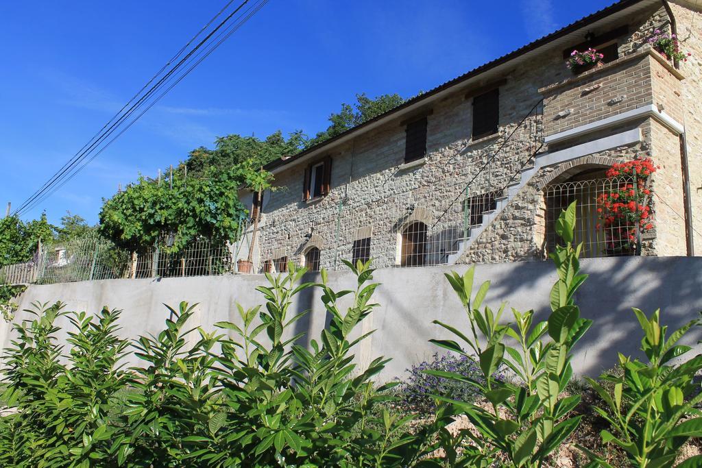 B&B Il Poggetto Serra Sant'Abbondio ภายนอก รูปภาพ